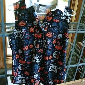 Black Milk Business Time Halloween Top M